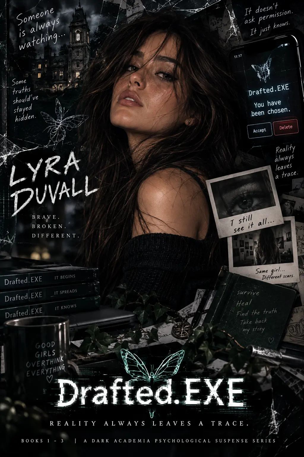 Dossier Poster — Lyra Duvall — Drafted.EXE